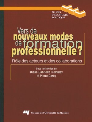 cover image of Vers de nouveaux modes de formation professionnelle ?